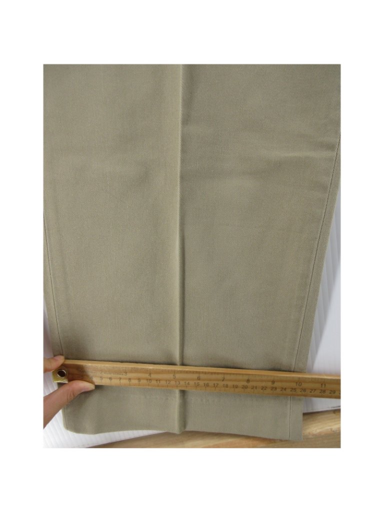 Vtg J Peterman Company Pants 40x34 Khaki Chino Wwii Military Usa New — image 7 of 8